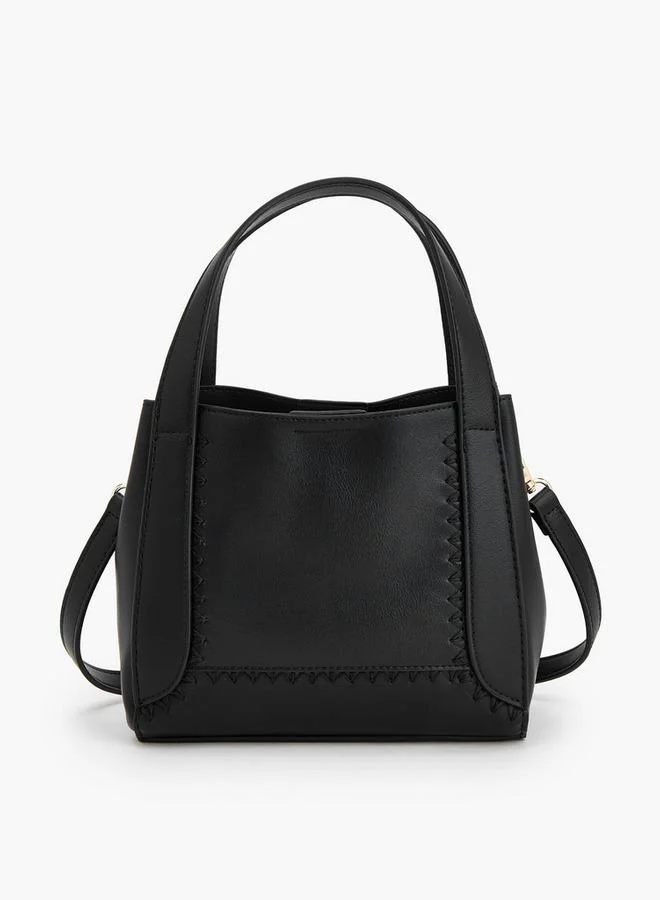 Paprika BLACK Paprika Grainy Pu Totes for Women | Best Price UAE
